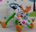 Fisher-Price Lern mit mir Zebra Lauflernwagen, musikalisches Version:Französisch