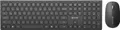ALOGIC ASKBT3WC-DE Tastatur Maus enthalten Heimbüro RF Wireless + Bluetooth QWERTZ Deutsch Schwarz (ASKBT3WC-DE)