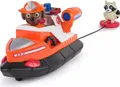 Paw Patrol Fire Rescue - Zumas Rettungsboot (mit Zuma Hundefigur und Waschbärenfigur)