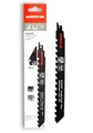 WERHE ® Profi - 1 x Stein Säbelsägeblatt - C 240 mm S1543HM Stärkste Fuchsschwanz Sägeblatter - Perfekt um Wand Einschneiden in Ziegelstein, Gasbeton, Holz - Kompatibel mit Dewalt, Bosch Sägen
