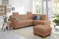 Ecksofa HOME AFFAIRE "Borkum L-Form, B: 249 cm - OTTO. Verlässliche Qualität.", braun, B:249cm H:87cm T:189cm