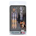 ELKADART NIGHTMARE - 18g - Soft Tip Dart - Dartpfeile - Etui - Messing