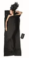 Cocoon Leicht-Reiseschlafsack, 220x85cm, Merinowolle, schwarz