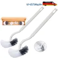 Einesin Toilettenbürste Set mit randreiniger Langer Stiel