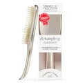 Tangle Teezer Ultimate Detangler Haarbürste – Nasses & Trockenes Haar – Entwirrungsbürste für Alle Haartypen – Zweistufige Borsten Reduzieren Haarbruch & Knoten – Champagner Gold mit Chrom-Finish