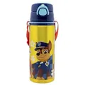PAW PATROL Trinkflasche Aluminium Trinkflasche 730 ml mit Strohhalm & Tragegurt bunt