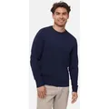 HERITAGE MERINO KASCHMIR PULLOVER - 1-Pack - Marineblau - M