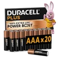 DURACELL Plus AAA-Batterien (20er-Pack) – Alkaline-Batterien 1,5 V