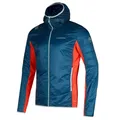 La Sportiva Isolationsjacke Aequilibrium Insulation Hoody (leicht, atmungsaktiv) dunkelblau/rot Herren, Größe: XL