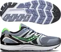 Saucony Redeemer ISO 2 Sportschuhe für Herren, Grau - Grau Gry SIL SLM 3 - Größe: 40.5 EU