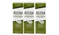 3er Pack Astra Platinum 300 Klingen Double Edge Traditionelle Bartrasur
