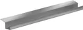 Piccolo Kastenrinne 70 mm NW 70 mm, 2 m, Aluminium natur, Kastenform  Dachrinne