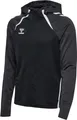 Hummel Lead 2.0 Zip Kapuzenjacke Damen, schwarz, S