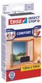 tesa Fliegengitter Insect Stop COMFORT anthrazit 1,0 x 1,0 m