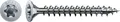 SPAX Universalschraube, 5 x 20 mm, 1000 Stück, Vollgewinde, Senkkopf, T-STAR plus T20, 4CUT, WIROX - 1191010500205