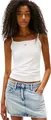 Tommy Jeans Damen Top Essential Strap mit Spaghettiträgern, Weiß (Ecru), XL