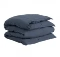 Gant Bettwäsche Gant Home Einzelbettbezug Cotton Linen Sateen Blue (155x220cm)