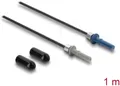 DELOCK 91031 - LWL POF Kunststoff Kabel, HFBR 4501-4511Z, Simplex, 1 m