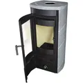 HARK Kaminofen "Tiamo EX", steingrau, Naturstein, 6 kW, Dauerbrand geeignet