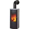 Hark Dauerbrand-Kaminofen Tiamo EX Schwarz Naturstein Grau 6 kW EEK: 