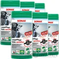 150x SONAX COCKPITPFLEGETUCH MATTEFFECT FEUCHTTÜCHER COCKPITTUCH BOX