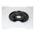 1x Spritzblech, Bremsscheibe TRISCAN 8125 14207 passend für NISSAN