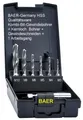 Kombi-Gewindebohrer BAER Set 1/4" Bit Gewindebohrer M3 - M10 Handbohrmaschinen