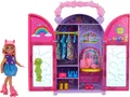 Barbie Chelsea Puppe & Kleiderschrank-Spielset + Kleidung & Accessoires, 17-tlg.