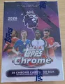 2026 Topps Chrome Premier League Value Box -Neu, OVP, Sealed