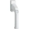 HOPPE Fenstergriff LONDON - Sperrknopf, VK 7 x 32 mm, Alu weiß