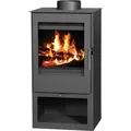 Victoria Parma Kaminofen – 5 kW, kompakt, effizient & ideal für kleine Räume - Schwarz