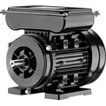 Wiltec - Elektromotor 1-phasig, Elektro Motor 4-polig 0,75 Kw, Einphasen Wechselstrommotor 1400 U/min, Induktionsmotor Aluminium, Kompakter Motor