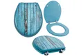 Grafner WC-Sitz WC Sitz aus MDF Toilettensitz mit Absenkautomatik verschiedene Motive, Absenkautomatik