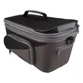 Racktime Unisex – Erwachsene System Talis Plus 2.0 Gepäckträgertaschen, Schwarz/Grau, One Size, 0900-201, Einheitsgröße