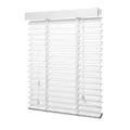 Ventanara® Holzjalousie 50mm Holz Jalousie Matt Jalousette Echtholz (80 x 180 cm, weiß)