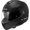 Klapphelm LS2 FF908 STROBE II Motorradhelm Motorrad Helm Schwarz-Matt XL 5690810113XL - Schwarz
