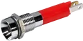 LED 1905-24RT - LED-Signalleuchte, 5 mm, rot, 24 V, Innenrefl., Ø8 mm, 80 mcd