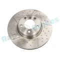 2x Bremsscheibe RAP BRAKES R-D0048 Grauguss für BMW 3er F30 F80 Touring F31 4er