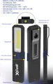 XCell Worklight SLIM, Arbeitsleuchte mit bis zu 200 Lumen, Magnet, 3 Leuchtstufen, USB-C-Ladeanschluss