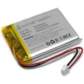 Lithium Polymer Akku innCraft Energy 950mAh 3.7V, 43x34x6 Modell 603443 3P Molex 51021-030 1.25mm Anschlus