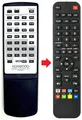 Fernbedienung passend für KENWOOD A-601 | A601 | HD-600