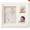 Baby Handabdruck und Fußabdruck Set,PewinGo Gipsabdruck Abdruck/Abdruckset mit