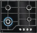 Electrolux KGG64362K, Schwarz, Integriert, 60 cm, Gaskochfeld, Glas, 4 Zone(n)