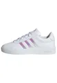 adidas Unisex Kinder Grand Court 3.0 Shoes JUNIOR, FTWR White/Iridescent/Almost pink, 38 EU