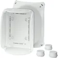 Hensel DK 1600 G Kabelabzweigkasten ohne KlemmeIP66 grau 155x210x92mm