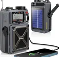 Portable DAB+ Radio with Bluetooth 5.3, DAB/DAB+ and FM Radio, 80 Presets, 4000
