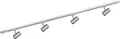 Italux PND-2424-1L-WH Pendelleuchte Palermo D320mm 1x40W E27 weiß