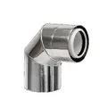 TTC Abgas AWE Bogen 87-, DN 110/160 mit Reinigungsöffnung 110-05-25