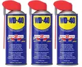 WD-40 MULTIFUNKTIONSPRODUKT SMART STRAW 3x400 ml Multifunktionsspray Rostlöser