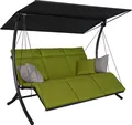 Angerer Freizeitmöbel Hollywoodschaukel Swing Smart lime, 3-Sitzer, Bettfunktion, wetterfest